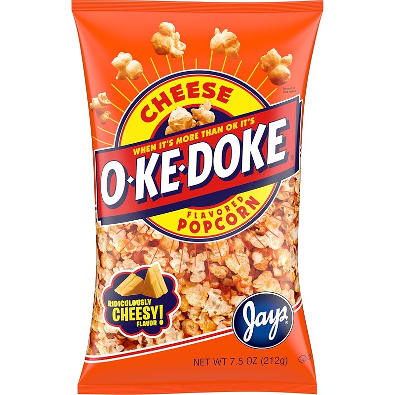 OKE DOKE Popcorn Cheese 7-5-Ounce